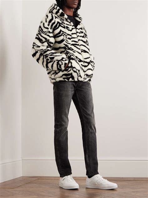 CELINE HOMME Zebra Print